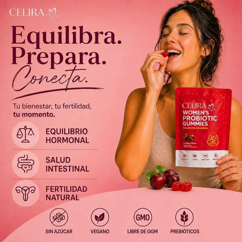 Celira™ Gominolas Probióticas Balance Hormonal